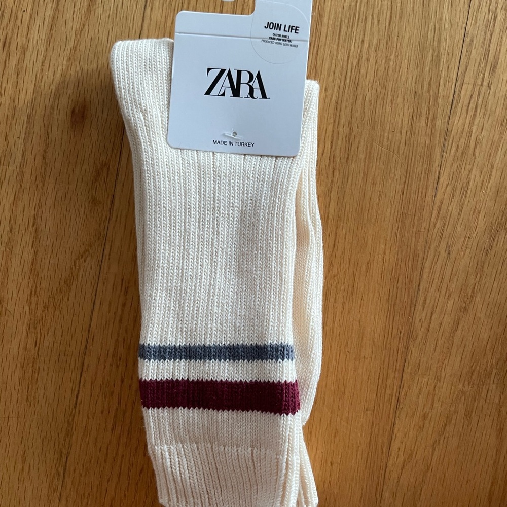 Zara Striped Socks